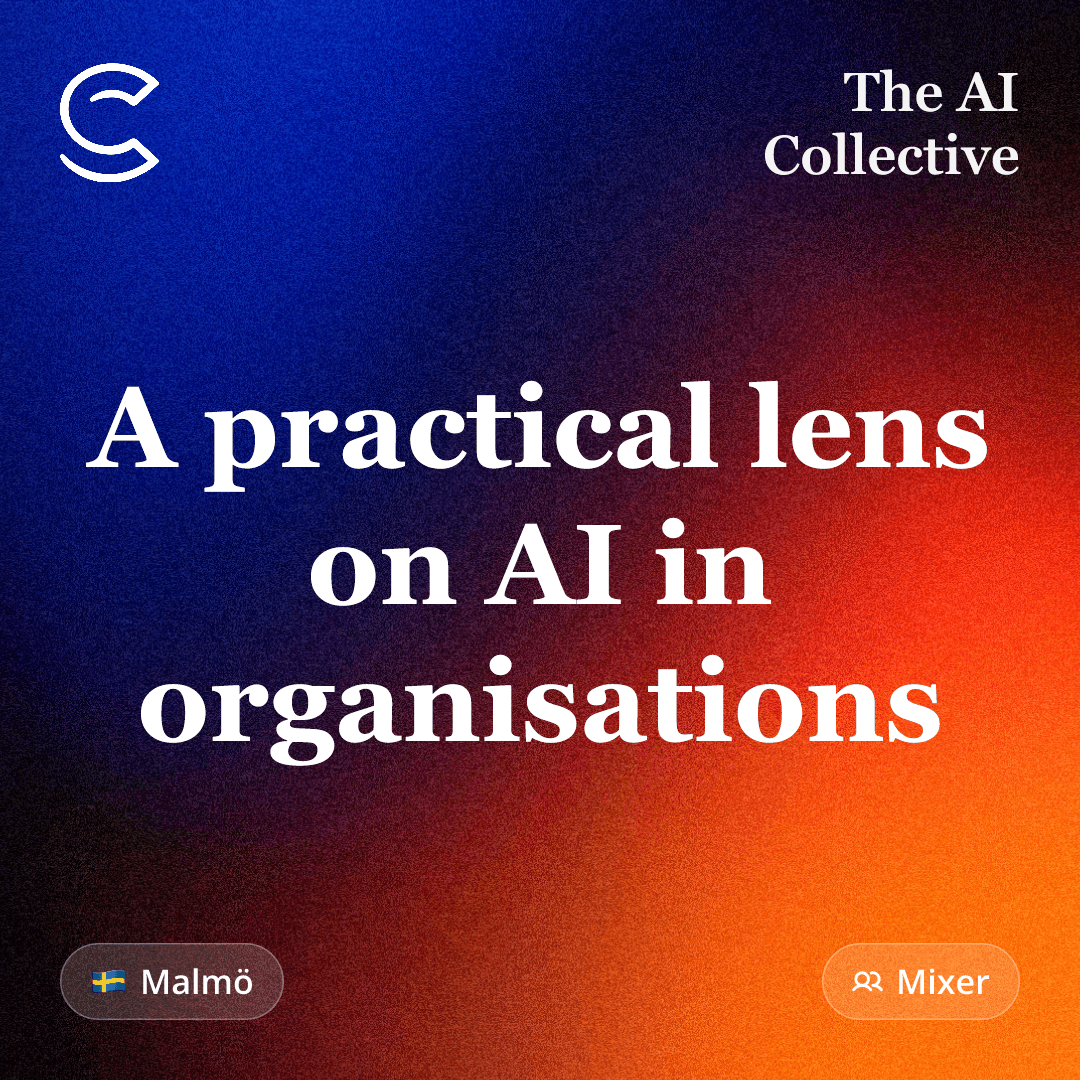 A practical lens on AI in organisations (w/ The AI Collective)