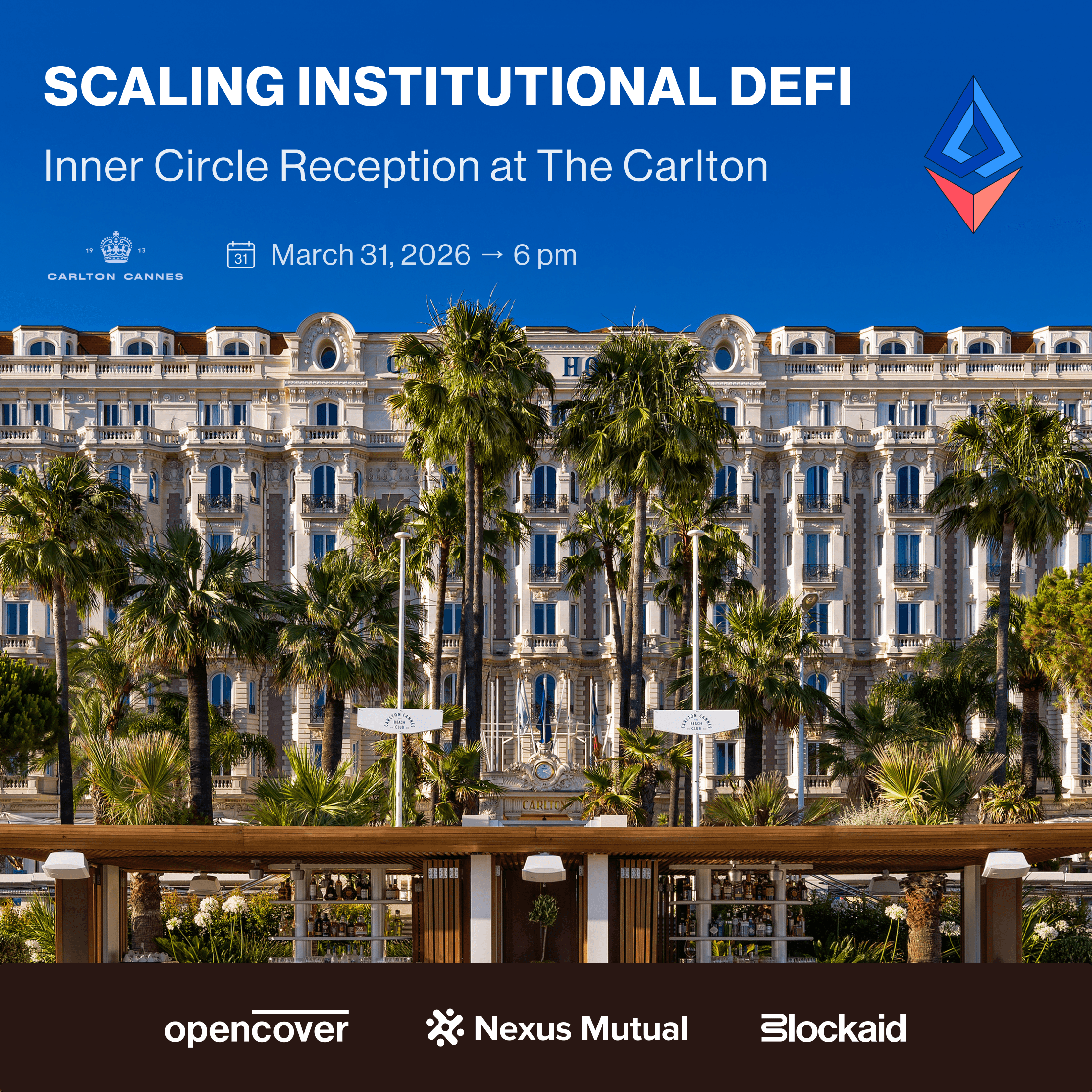 Scaling Institutional DeFi: Inner Circle Reception at The Carlton