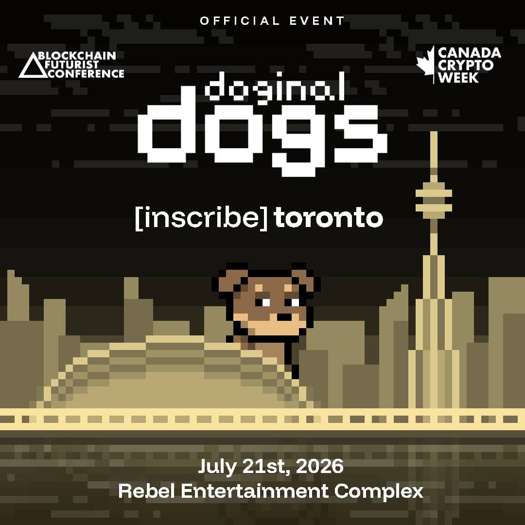 Meet Doginal Dogs @ Blockchain Futurist Conference