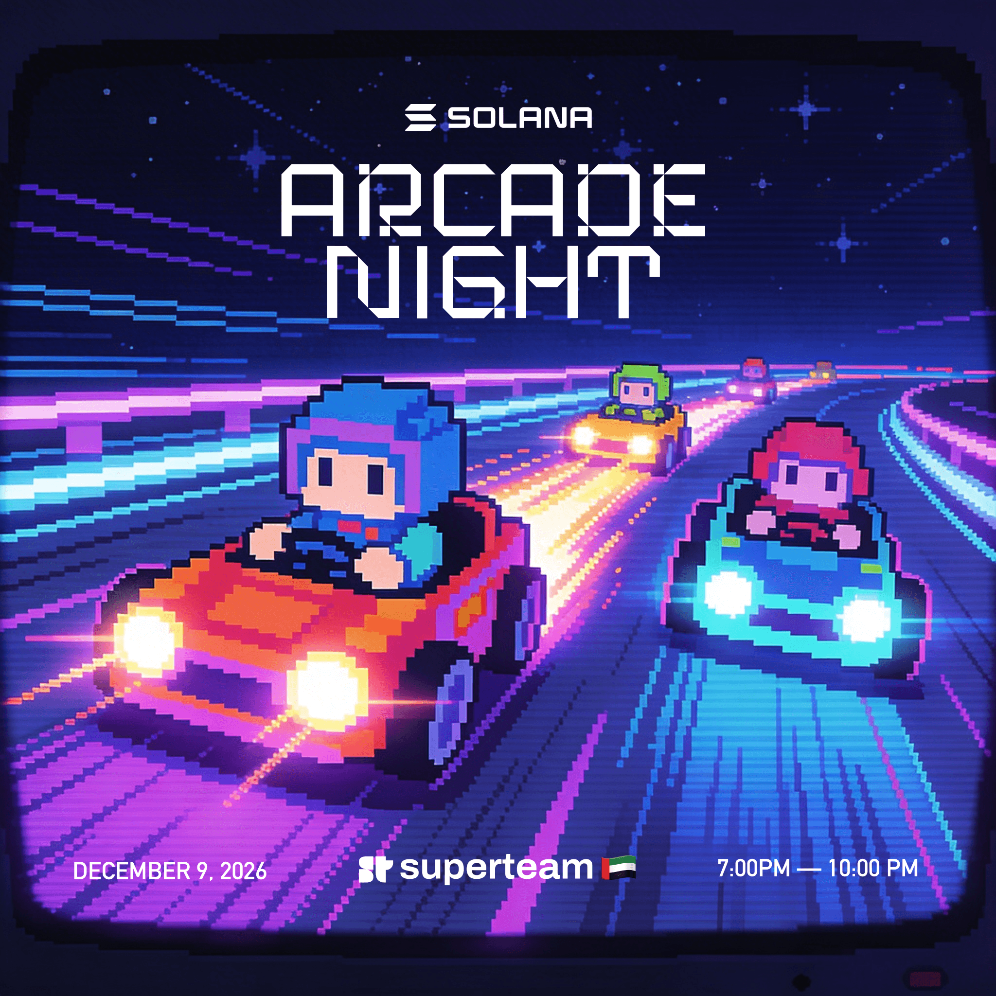 Solana Arcade Night