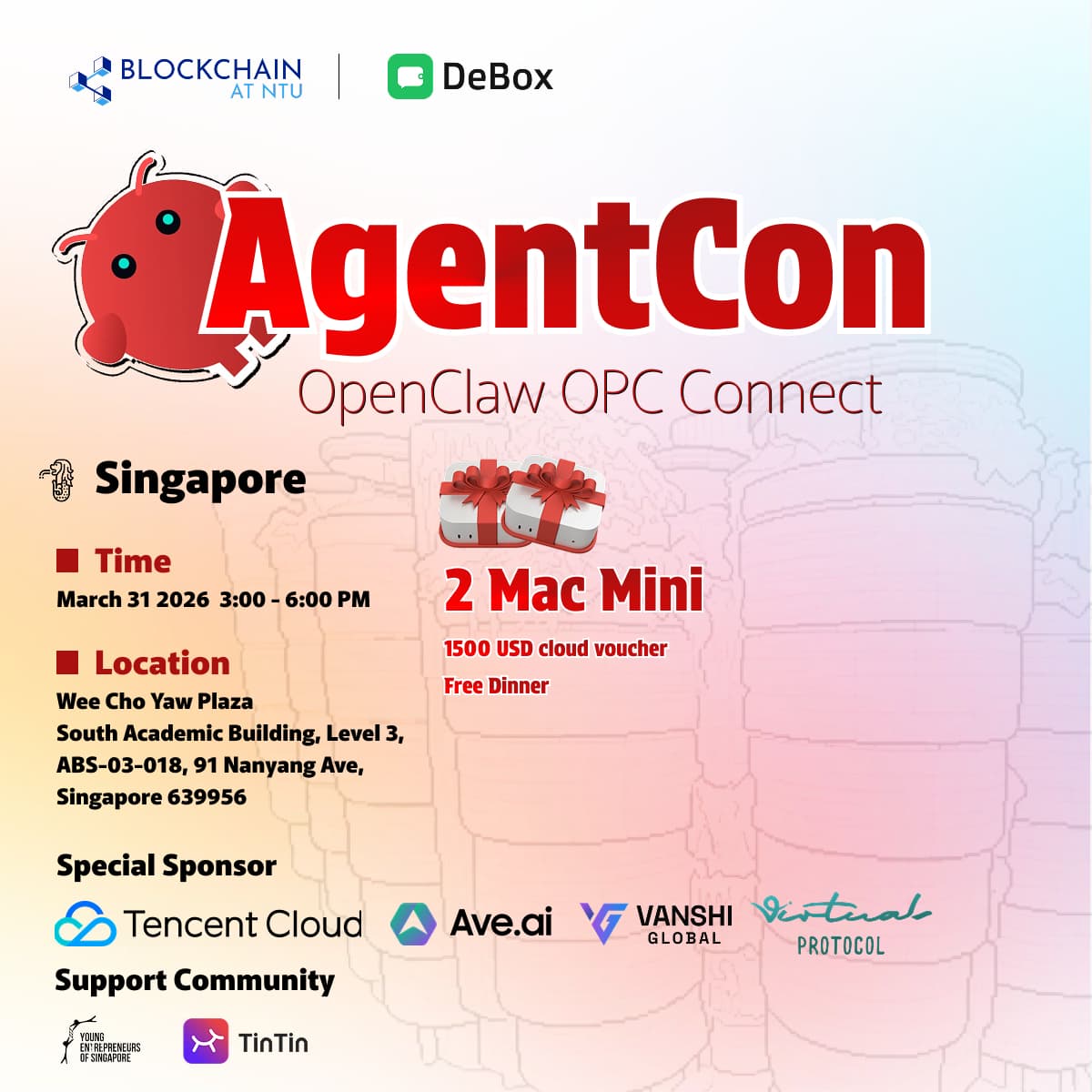 AgentCon@NTU: OpenClaw OPC Connect