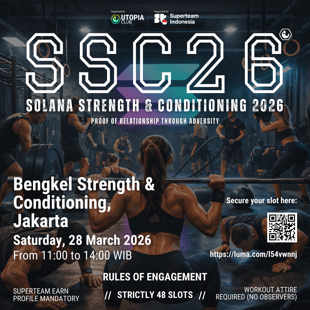 Utopia Connecting : Solana Strength & Conditioning 2026