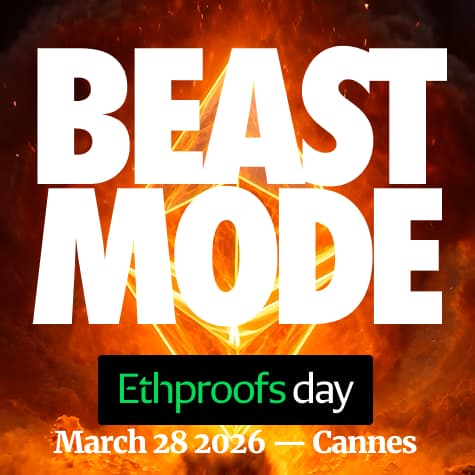👹 BEAST MODE | zkEVM / Ethproofs day (EthCC[9])
