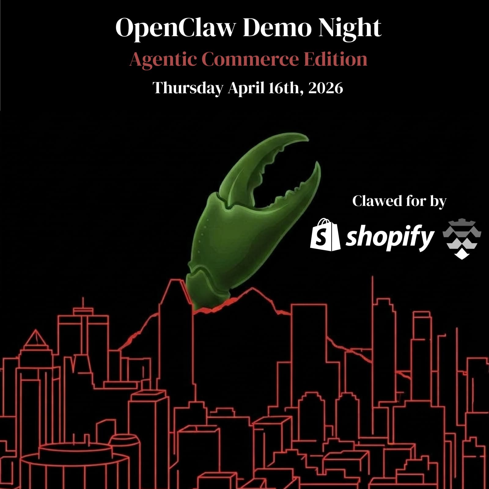 OpenClaw Demo Night: Agentic Commerce Edition - Montreal