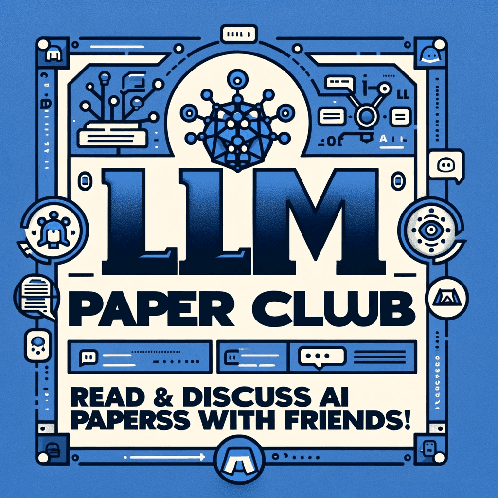 LLM Paper Club (paper tbd)