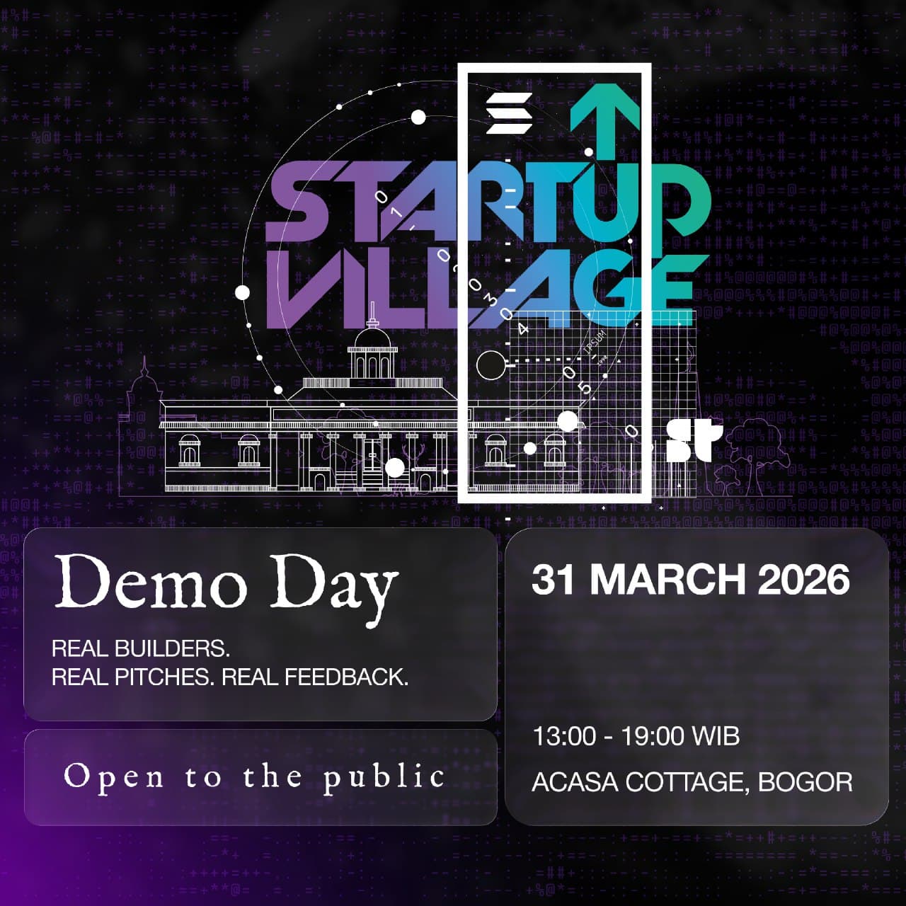 Startup Village Bogor: Demo Day