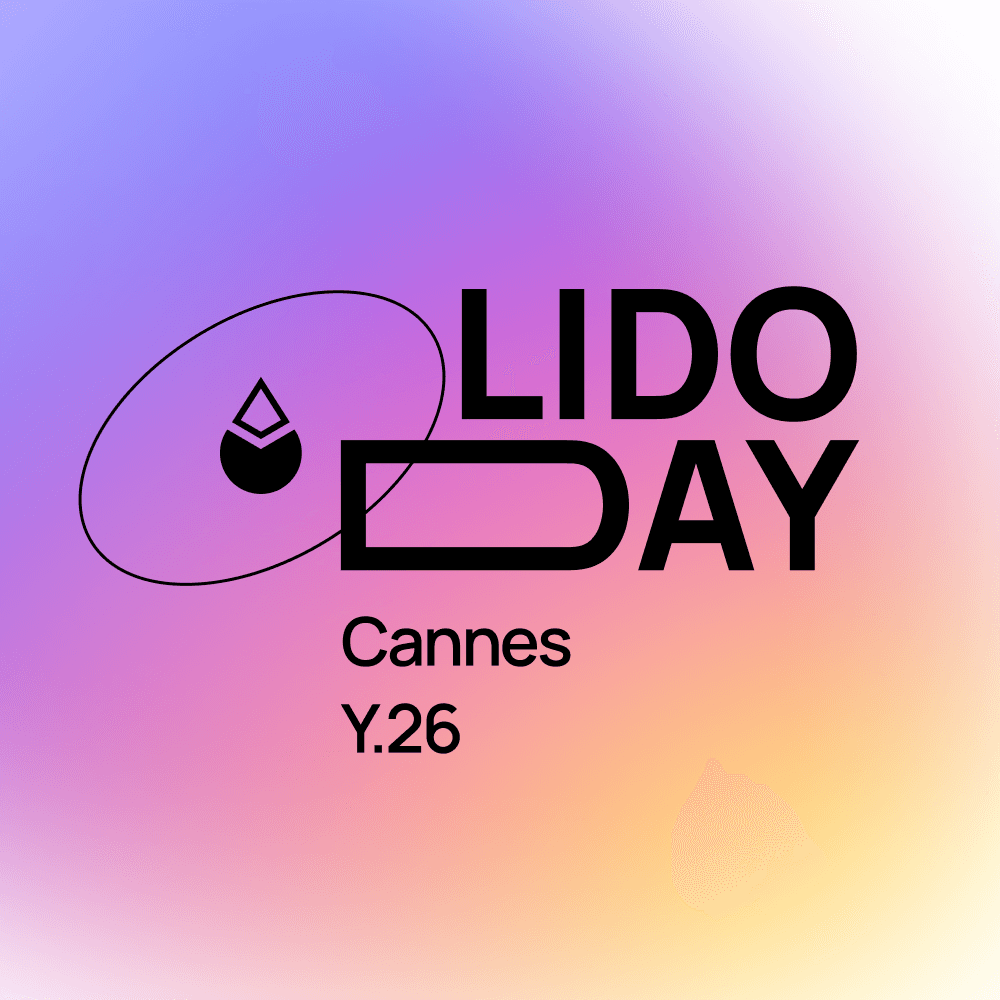 Lido Day @ EthCC9 Cannes