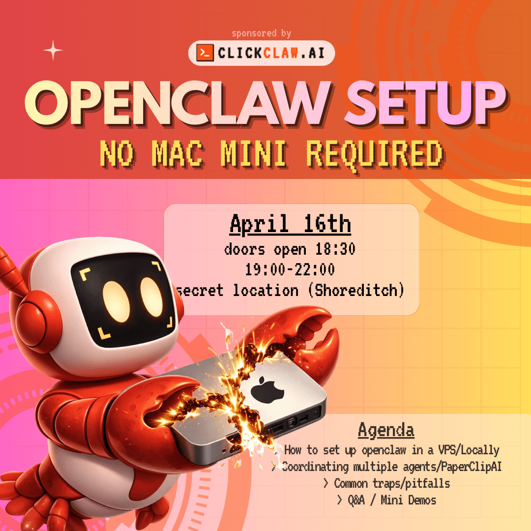 OpenClaw Setup Workshop & Demo Day