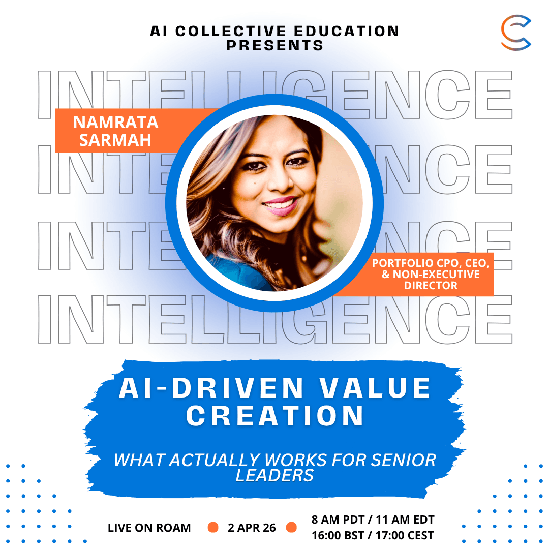 AI Education Executive Track: AI-Driven Value Creation: What Actually Works for Senior Leaders
