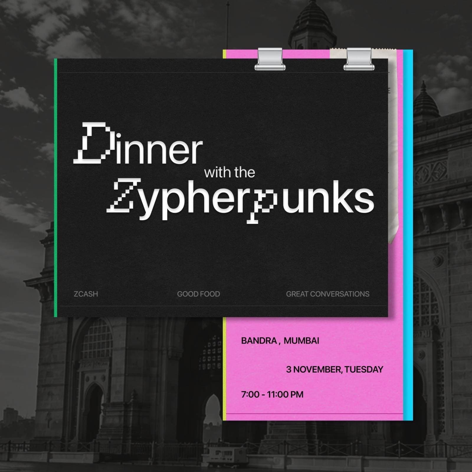 Zyhperpunks Dinner @Devcon