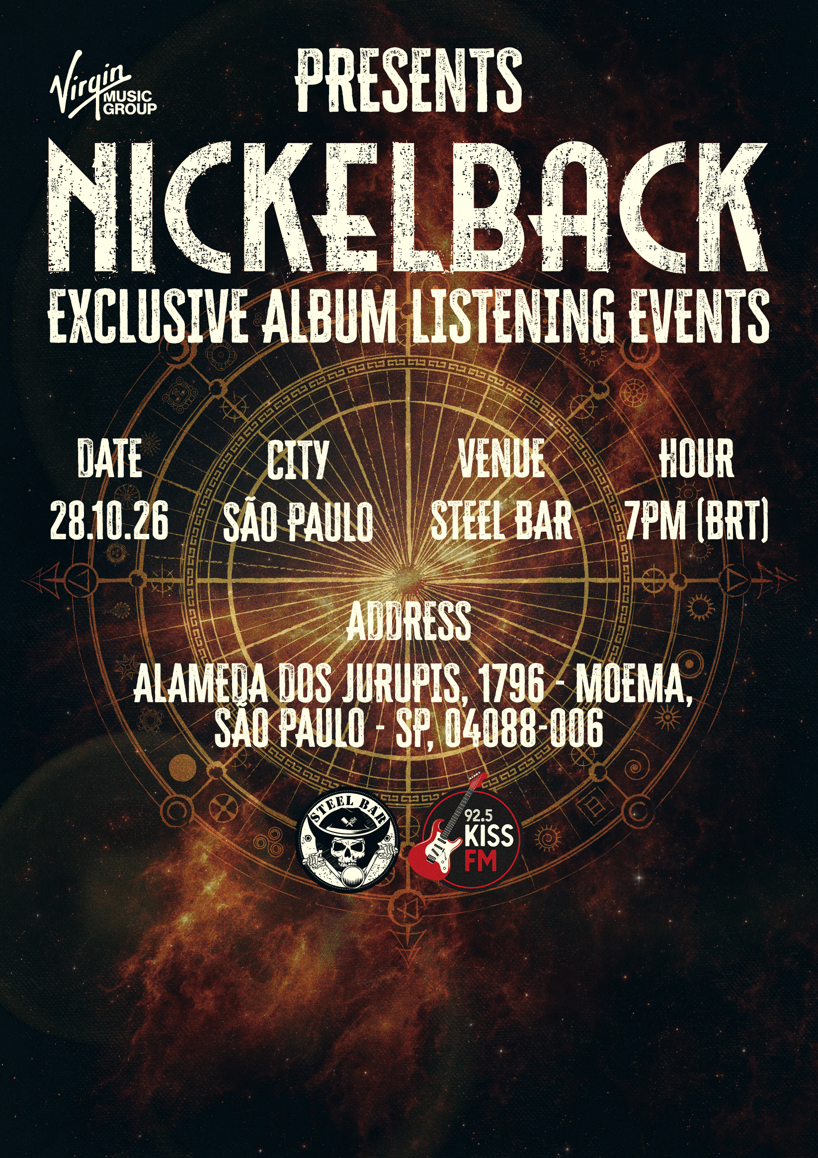 Nickelback: Album Listening Session Sao Paulo