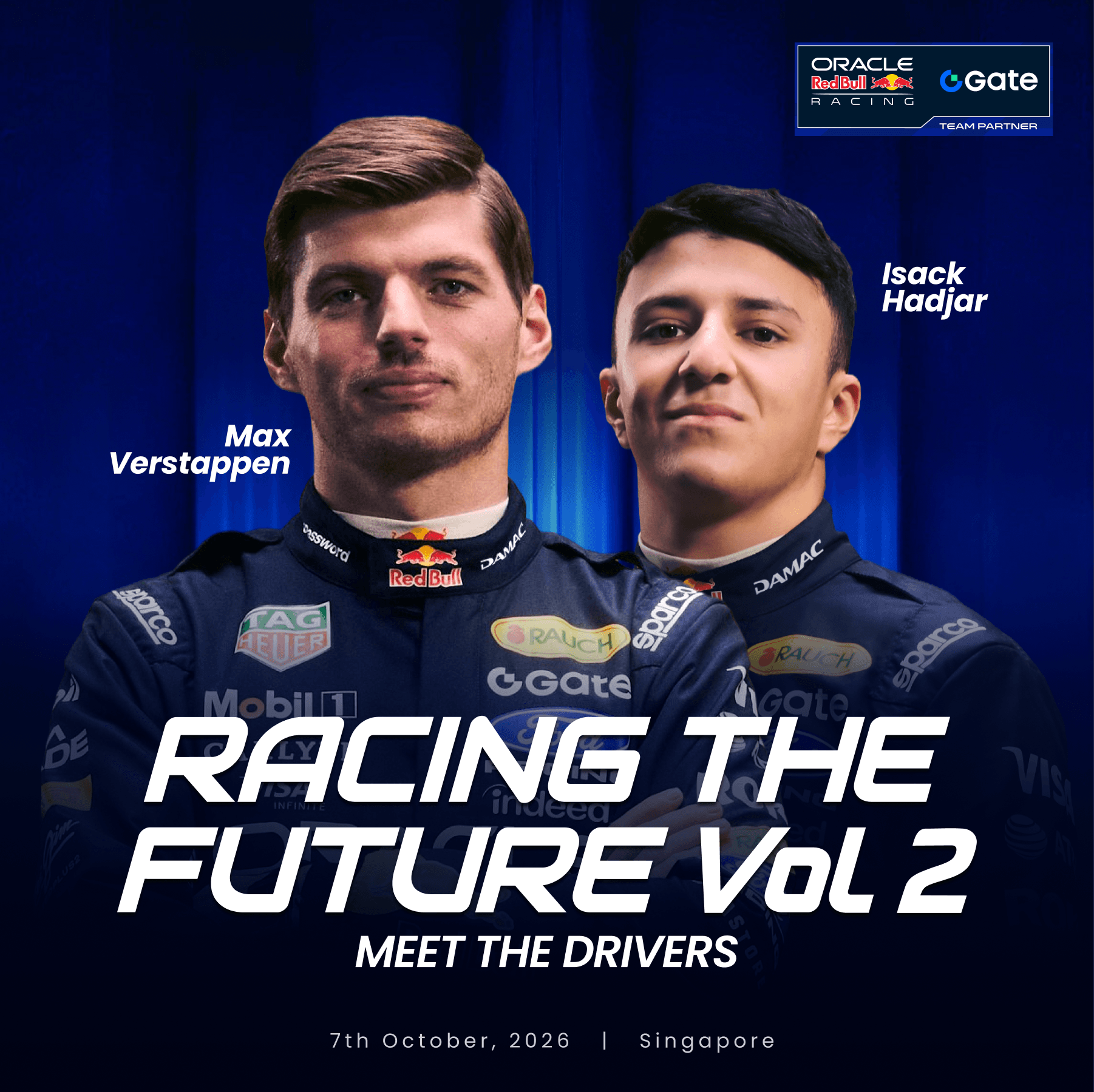 Meet Max Verstappen & Isack Hadjar "Gate x ORBR : Racing the Future Vol.2"