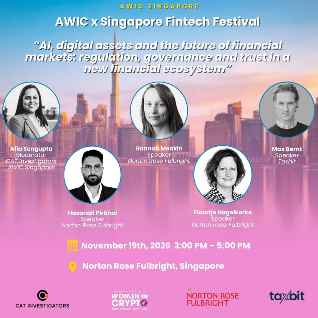 AWIC x SFF | AI & Digital Assets: Building Trust in Financial Markets