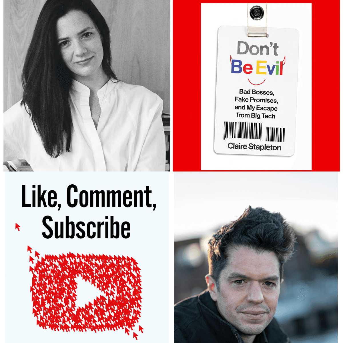 Don’t Be Evil: Claire Stapleton in Conversation with Mark Bergen