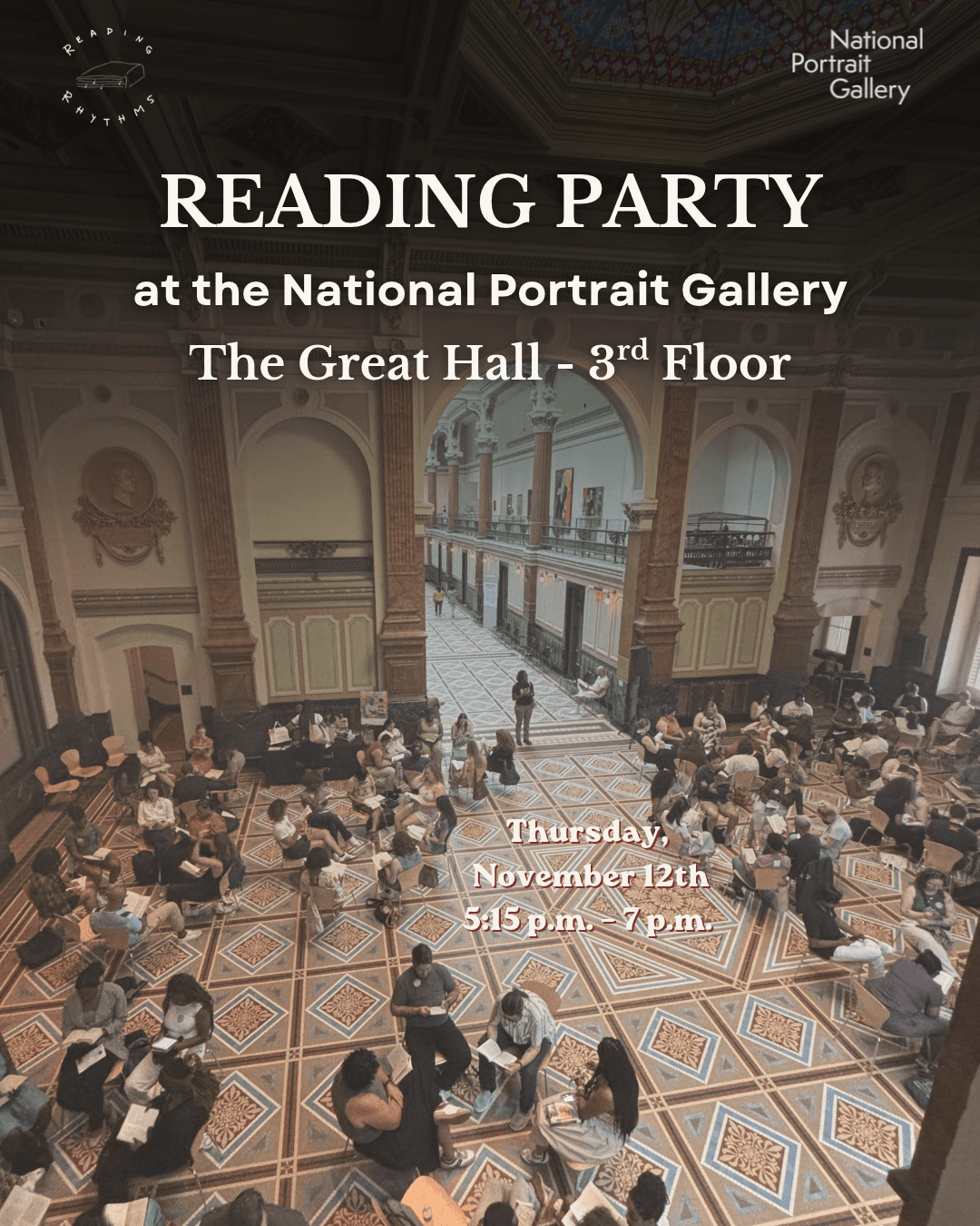 Reading Rhythms Washington DC: November 12th