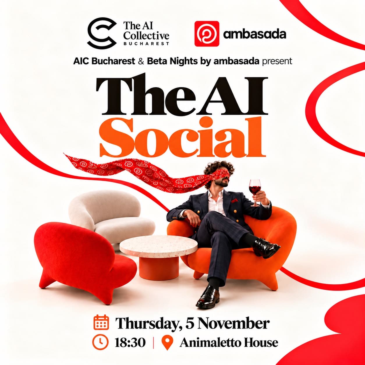 The AI SOCIAL: presented by AI Collective Bucharest & Beta Nights by ambasada