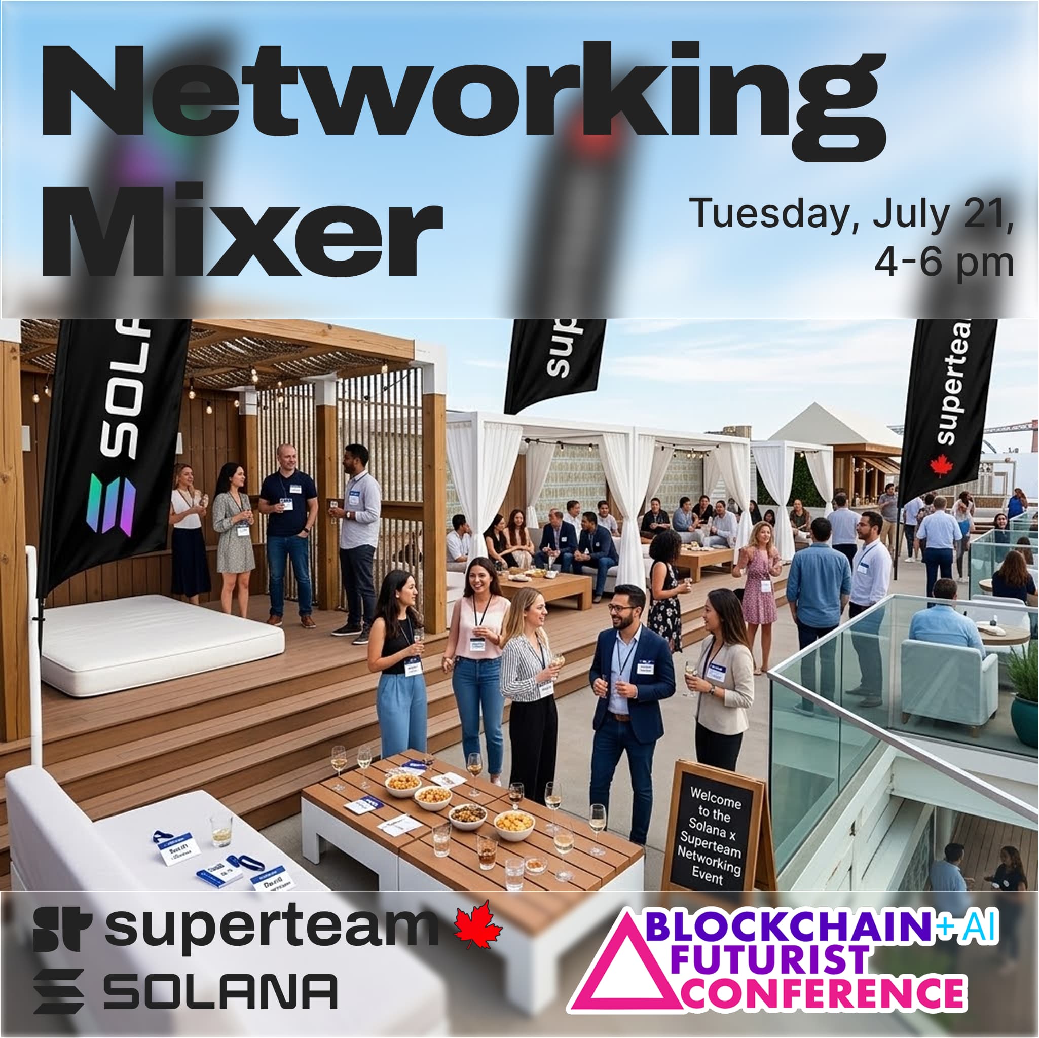 Solana & Superteam Canada Mixer @ Futurist Conference