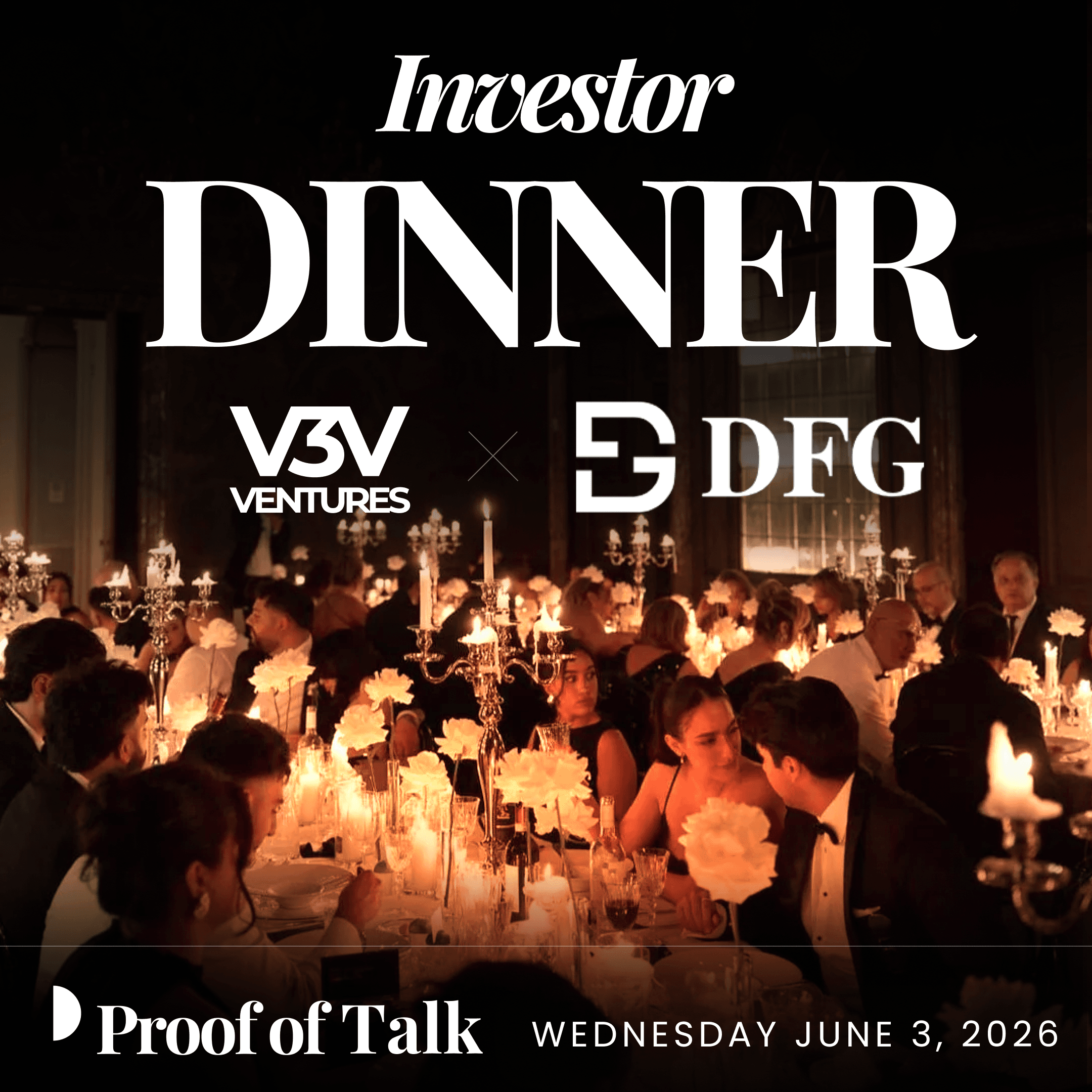 V3V Ventures & DFG Host Investor Dinner at The Louvre