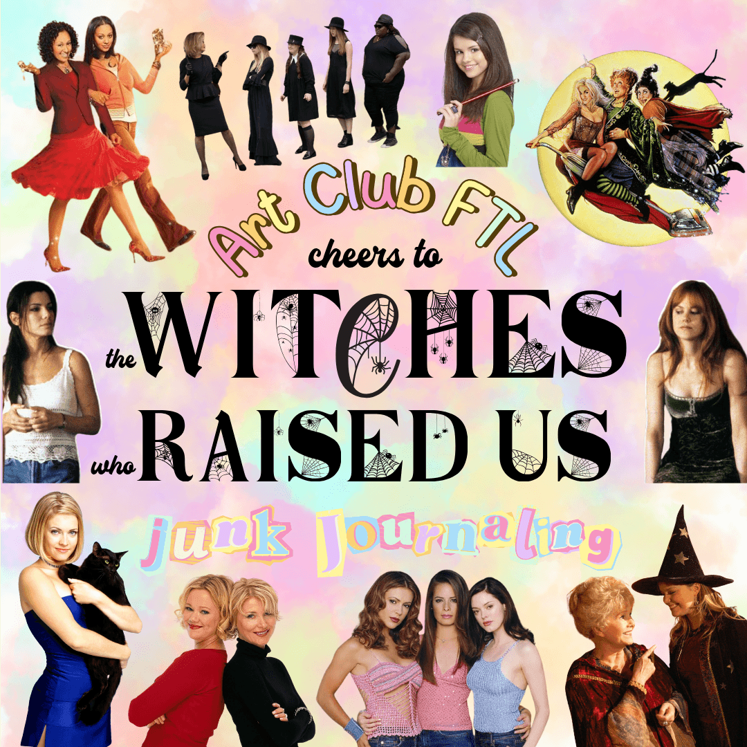 Junk Journaling: Witches who Raised Us 🐈‍⬛🔮