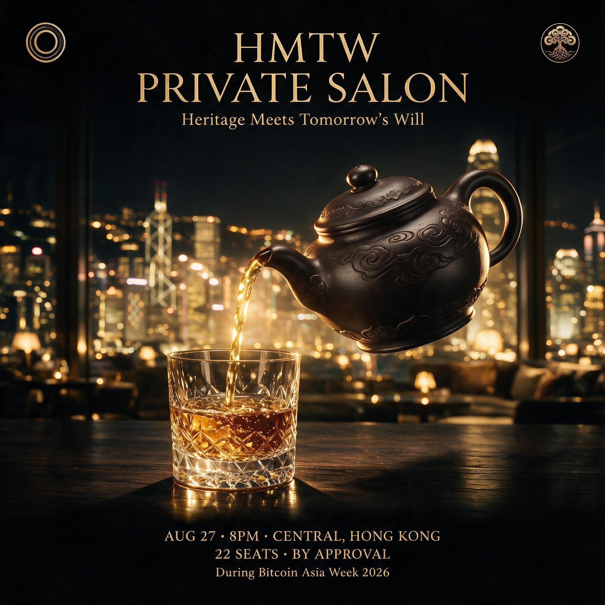 HMTW Private Salon — Heritage Meets Tomorrow's Will | Bitcoin Week HK