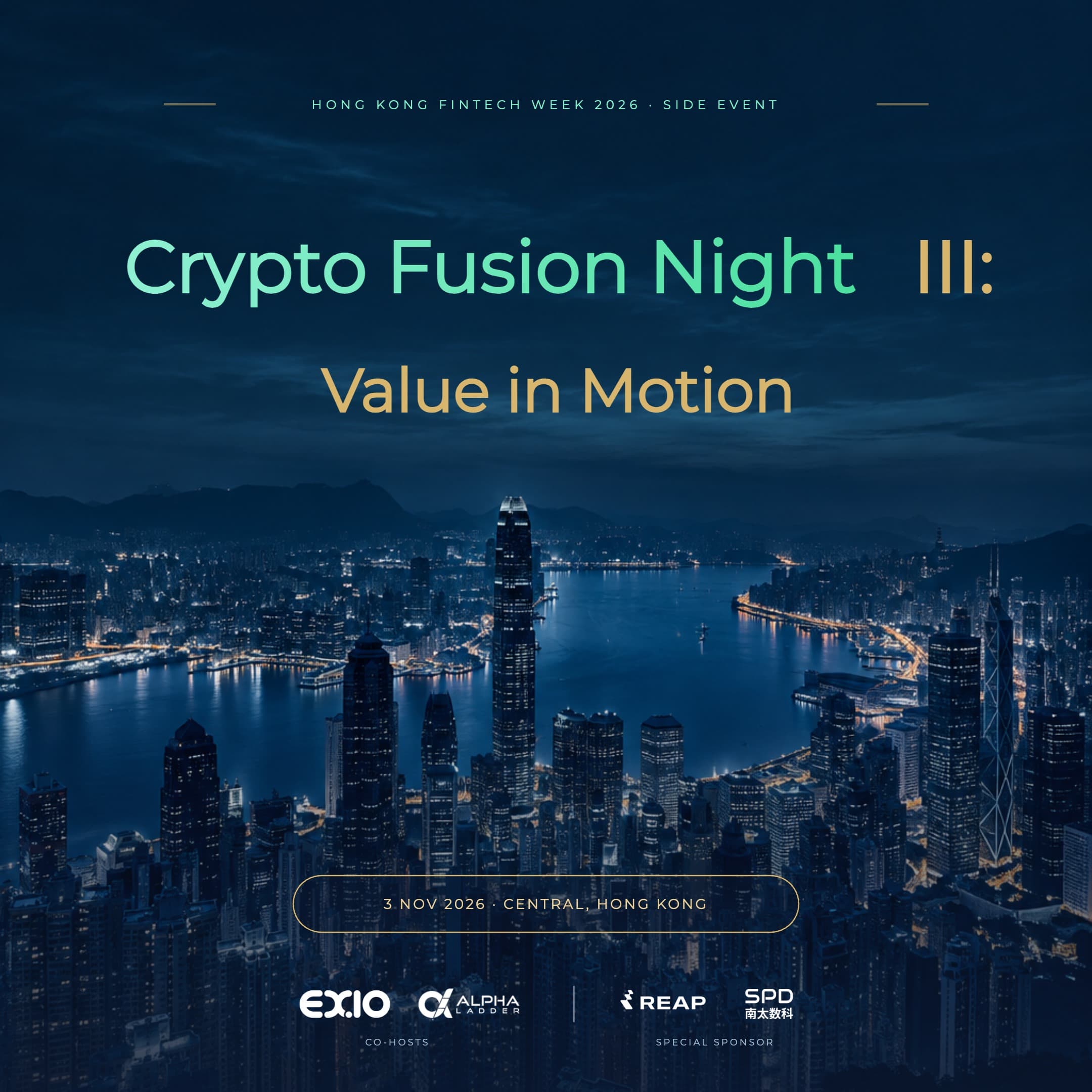 Crypto Fusion Night III: Value in Motion