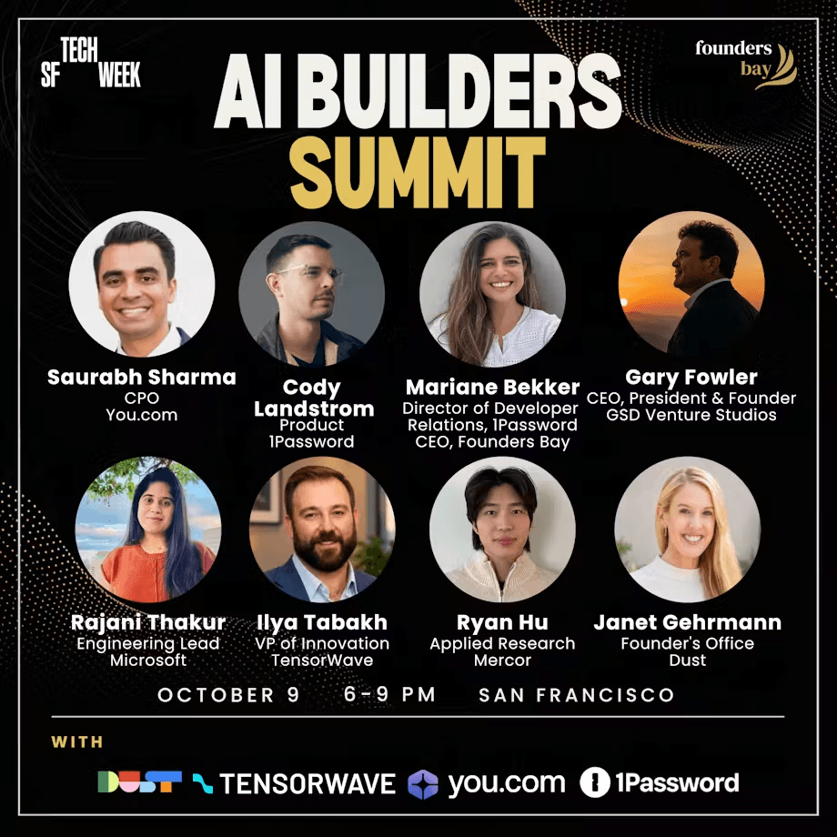 AI Builders Summit - #SFTechWeek