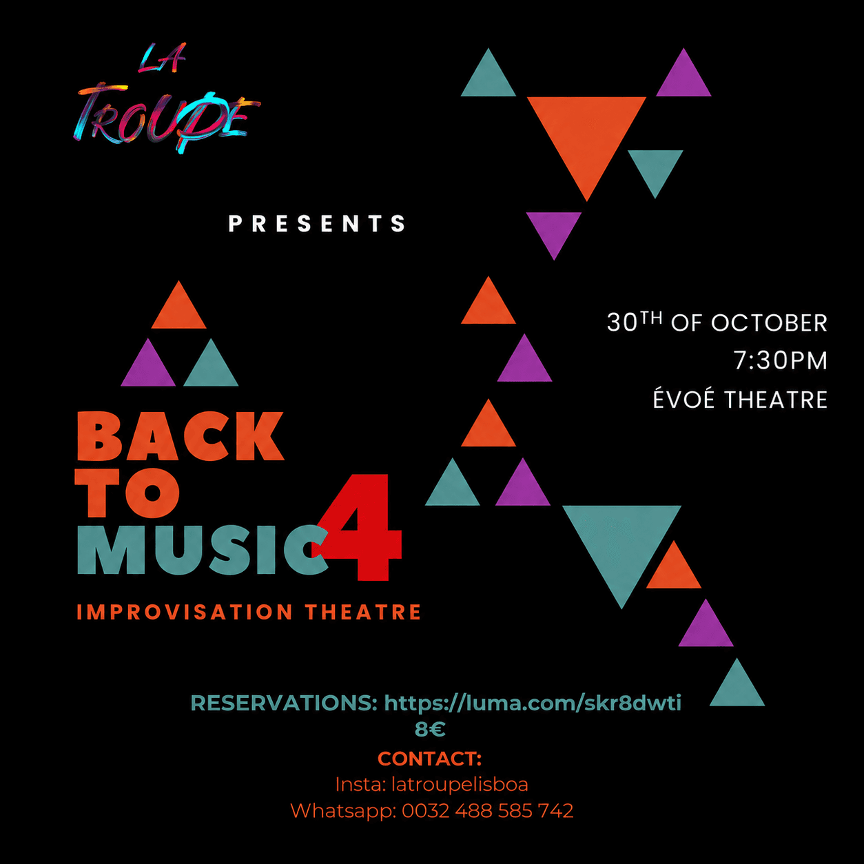Back to music 4 - Improv' show with live musician Antonio Graça