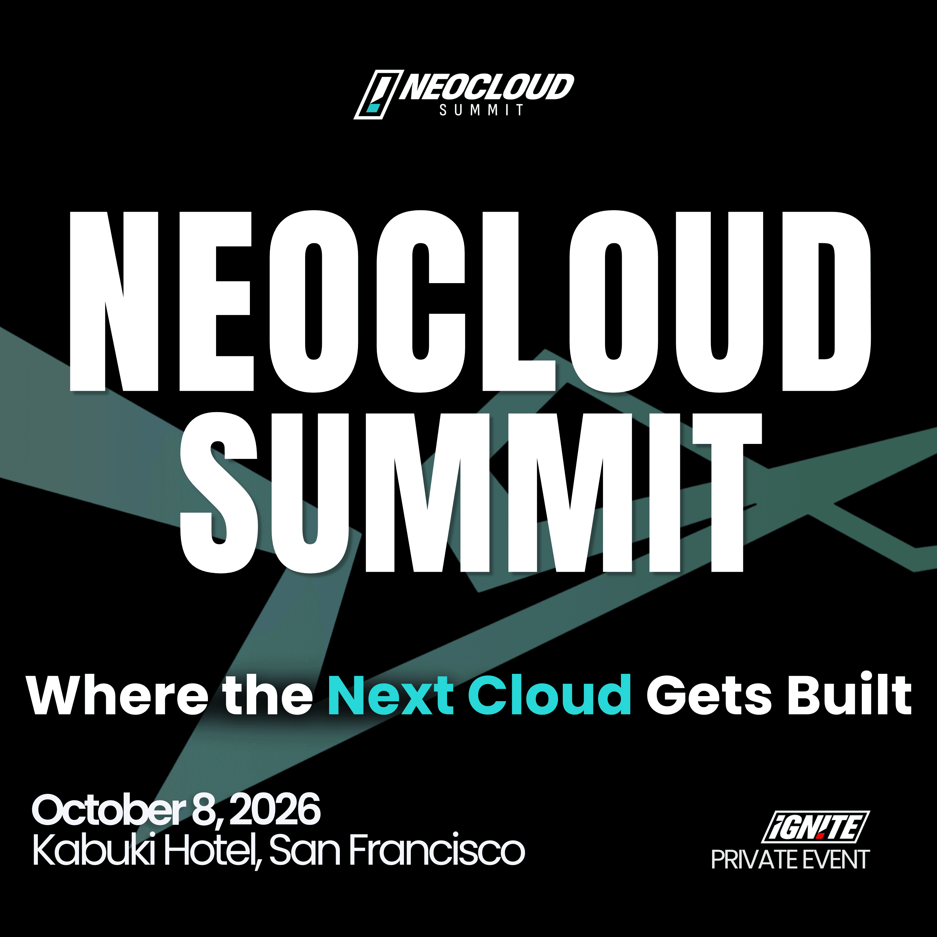 NeoCloud Summit 2026 — Where the Next Cloud Gets Built