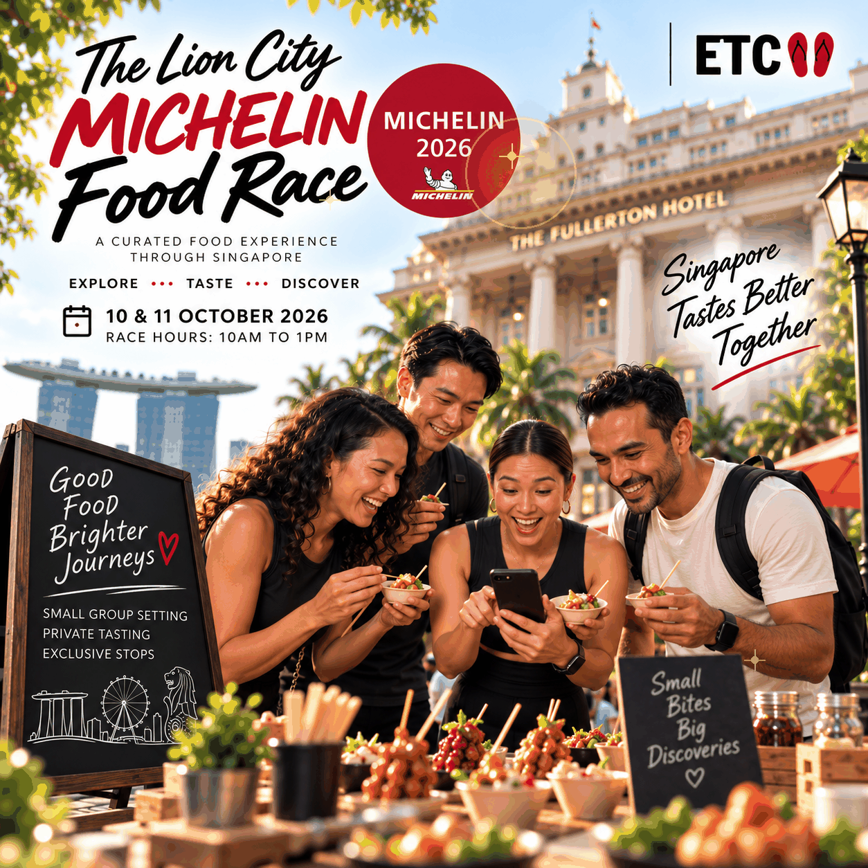 The Lion City Michelin Food Race 2026 - 11 Oct
