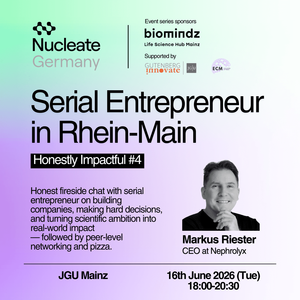 Honestly Impactful #4 | Serial entrepreneur in Rhein-Main