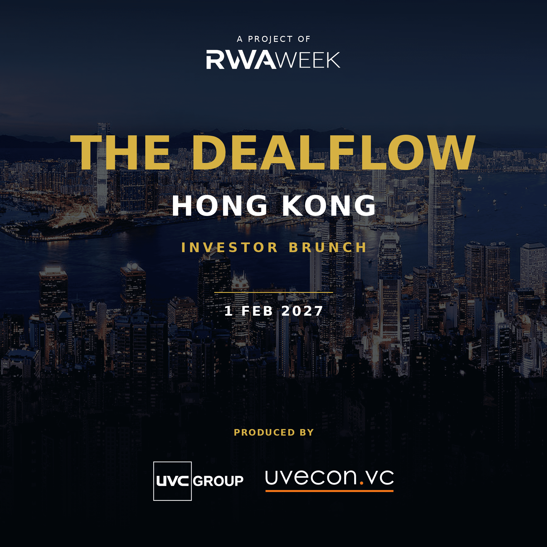 THE DEALFLOW HONG KONG - INVESTOR BRUNCH