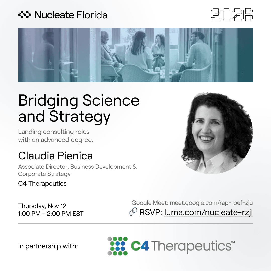 Bridging Science and Strategy: Landing Consulting Roles with an Advanced Degree