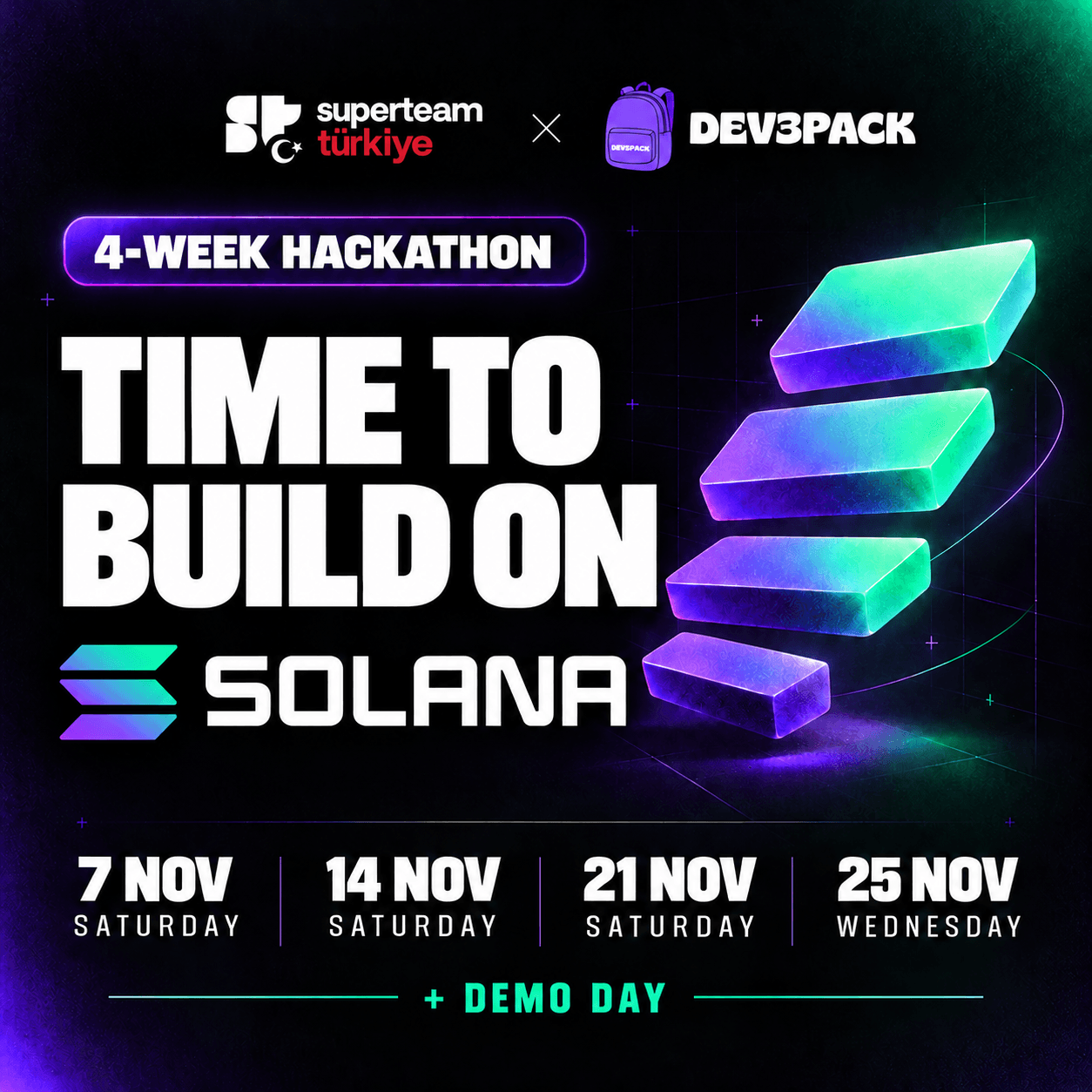 SuperteamTR x Dev3pack: University Hackathon ⚡️ — Bursa Chapter