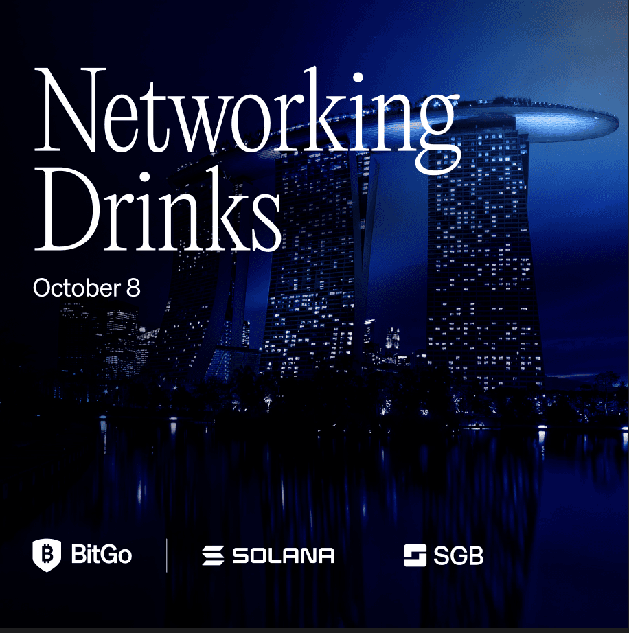 Token2049 Networking Event with BitGo, Solana & SGB