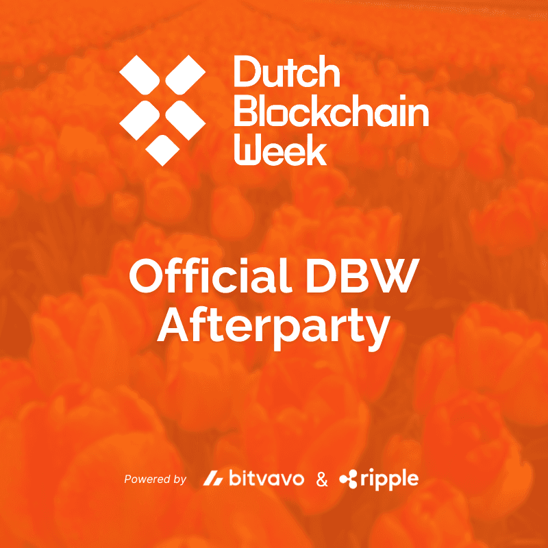 Official DBW Afterparty - Powered by Bitvavo & Ripple