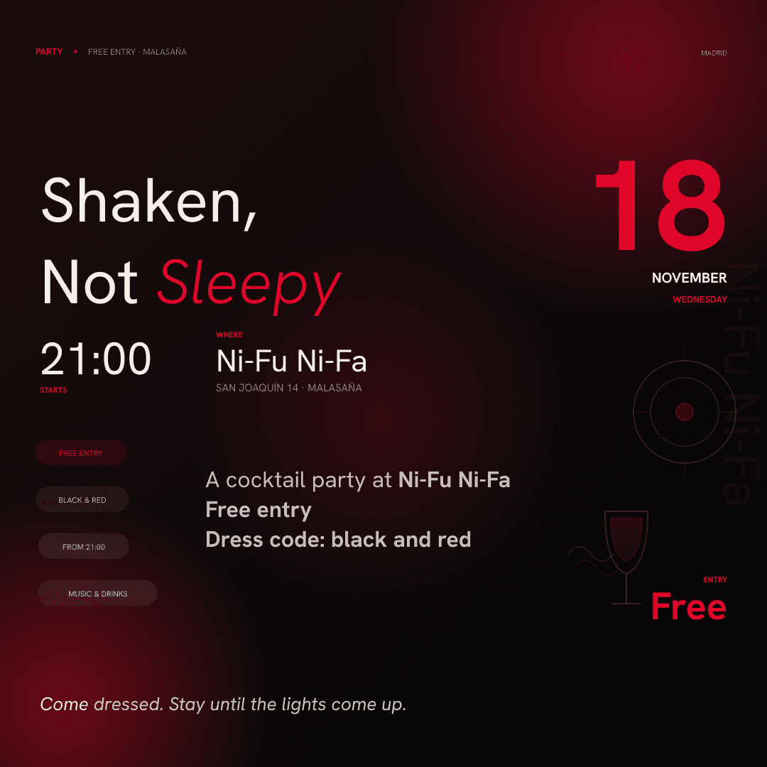 Shaken, Not Sleepy