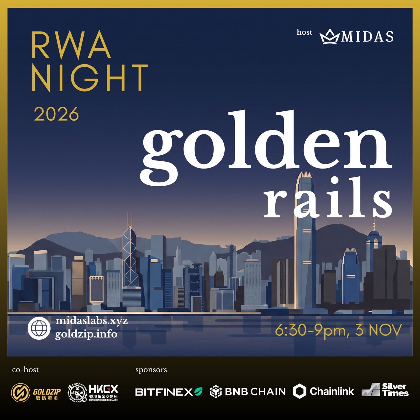 Institutional RWA Night 2026 - Golden Rails