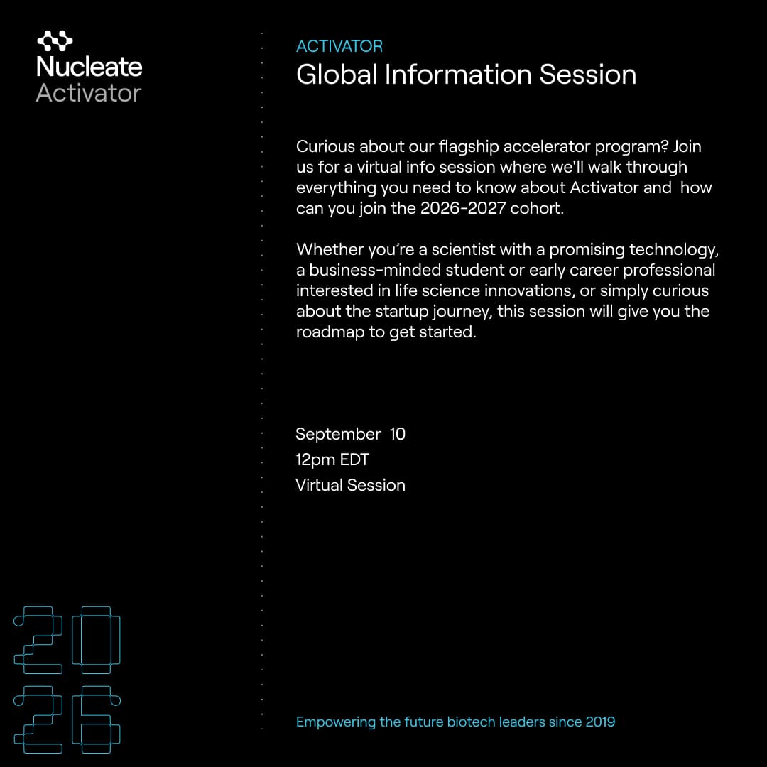 Nucleate Activator: Global Info Session