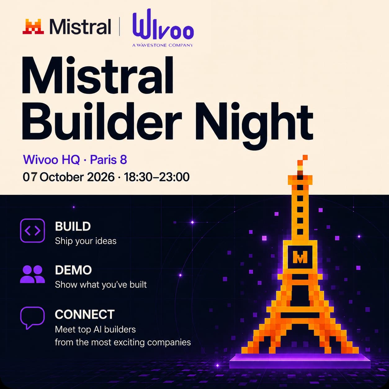 Mistral x Wivoo Builder Night