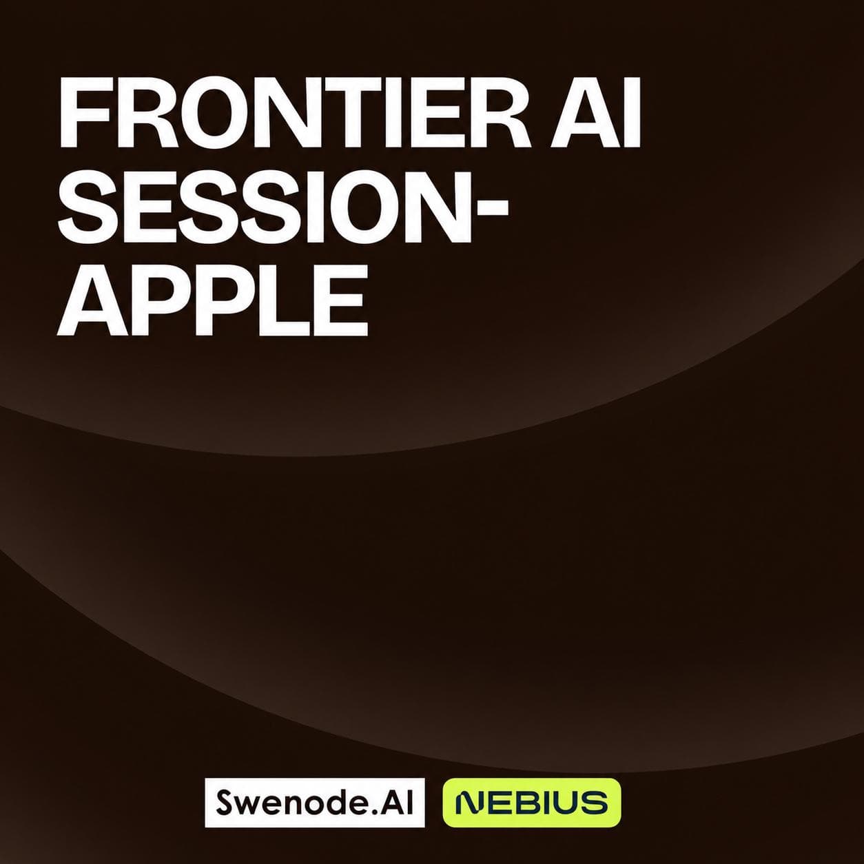 Frontier AI Session — Apple