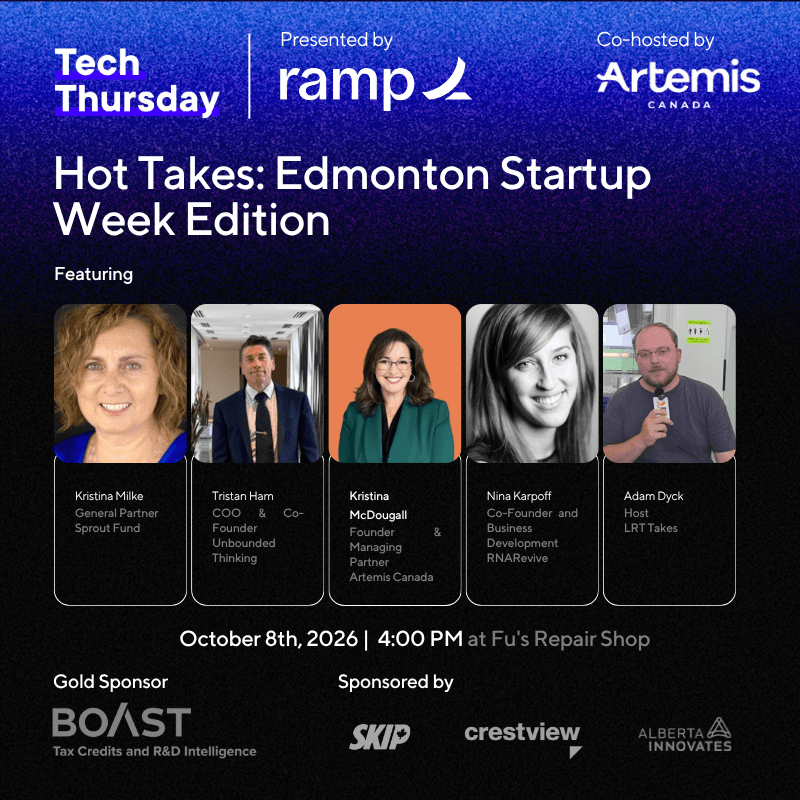 Hot Takes: Edmonton Startup Week Edition