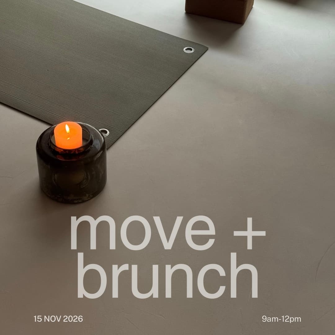 move + brunch • flow & grow at Loka Yoga Café