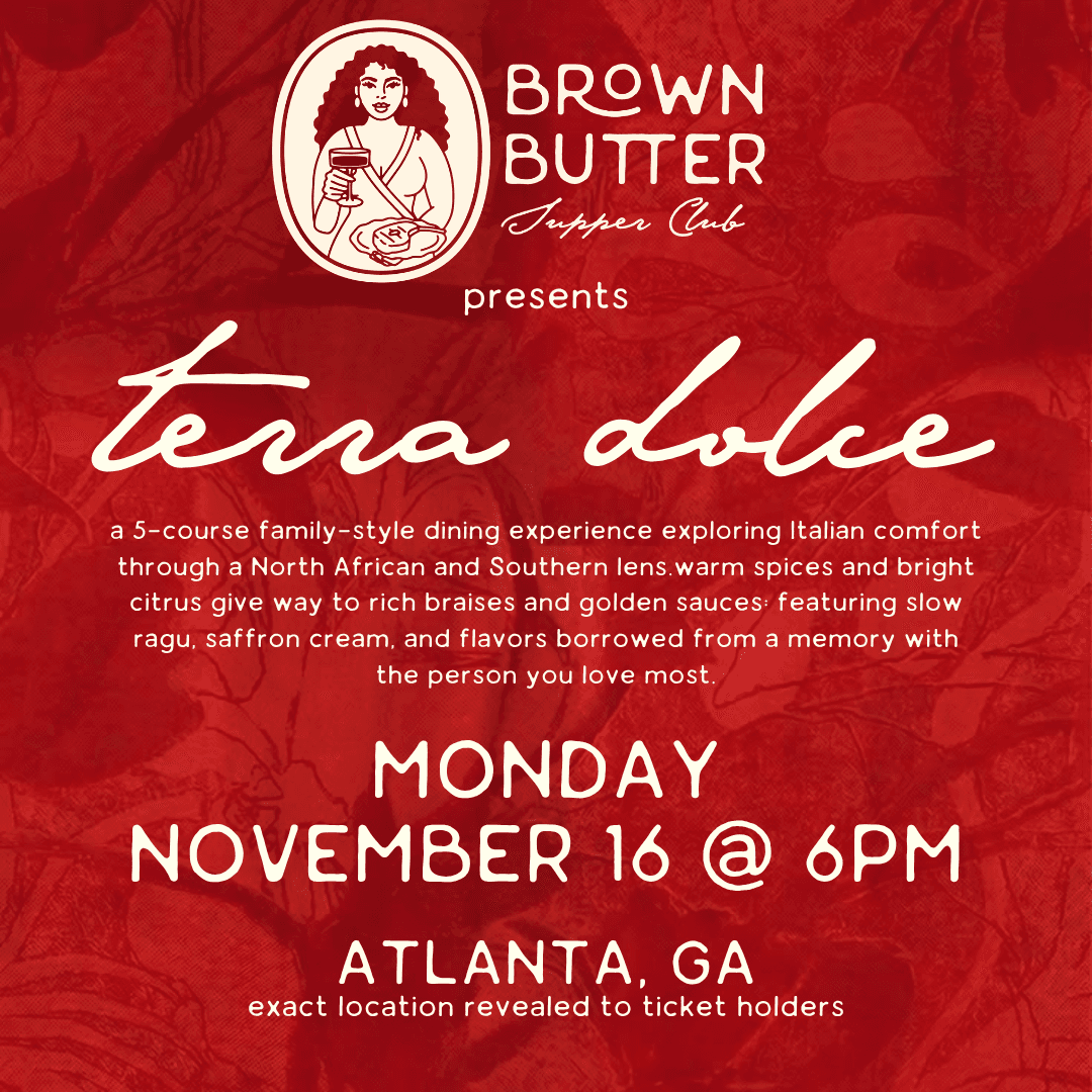 Terra Dolce: November 16 - Atlanta, GA