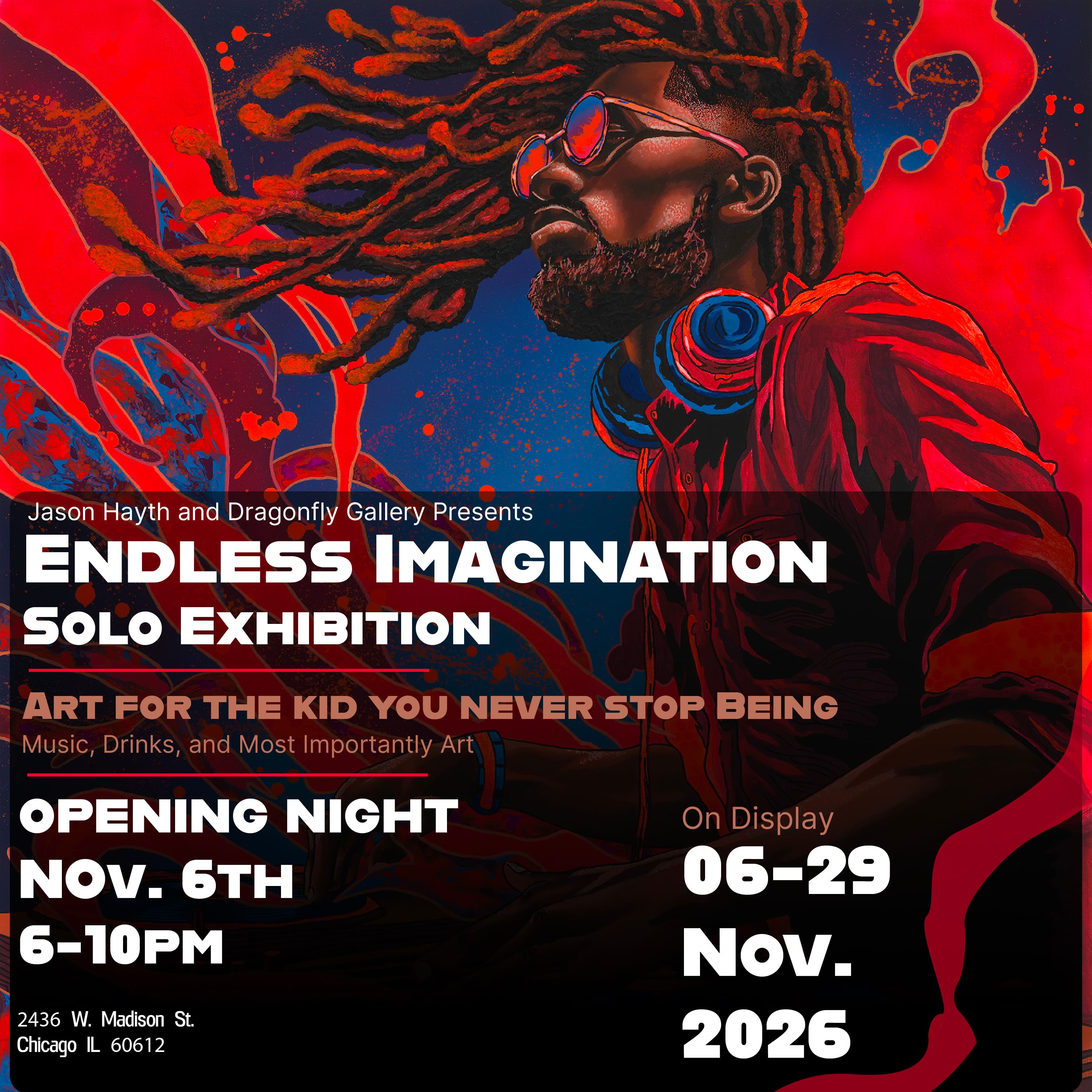 Endless Imagination: A Solo Exhibition by Jason Hayth