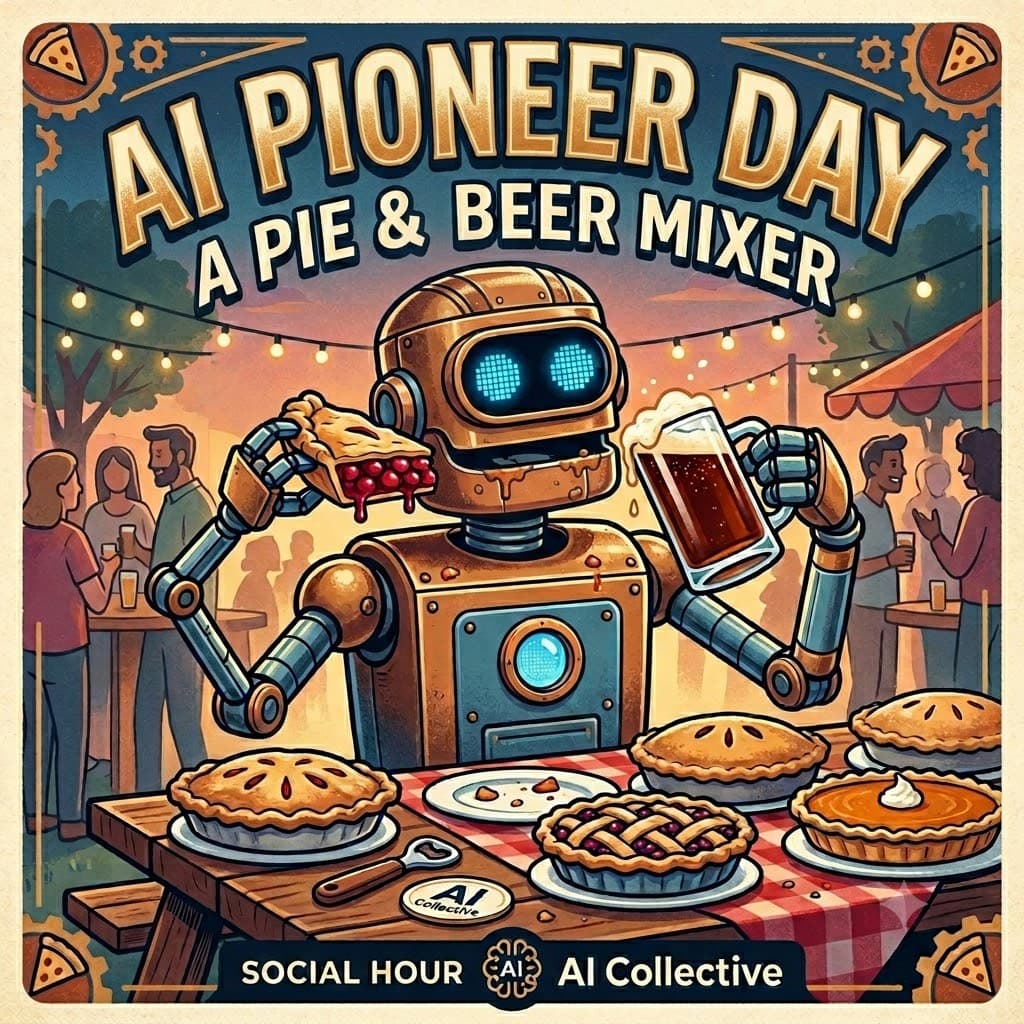 AI Pioneer Day: A Pie & Beer Mixer