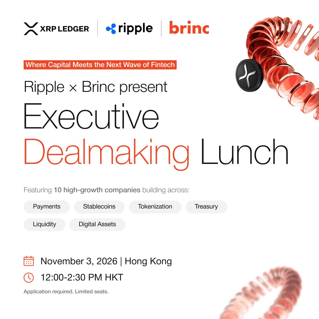 Ripple × Brinc Showcase: Executive Dealmaking Lunch