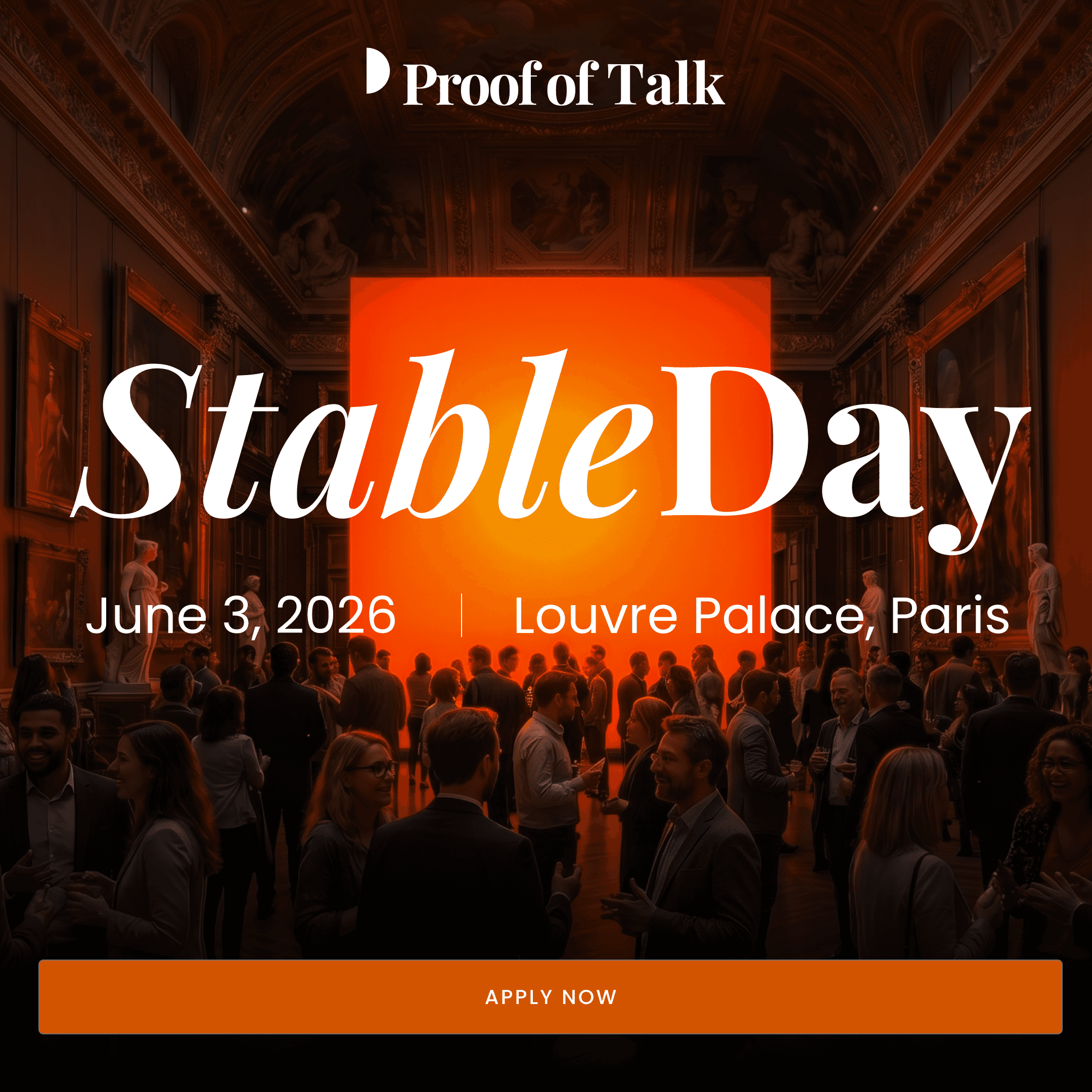 StableDay at Proof of Talk