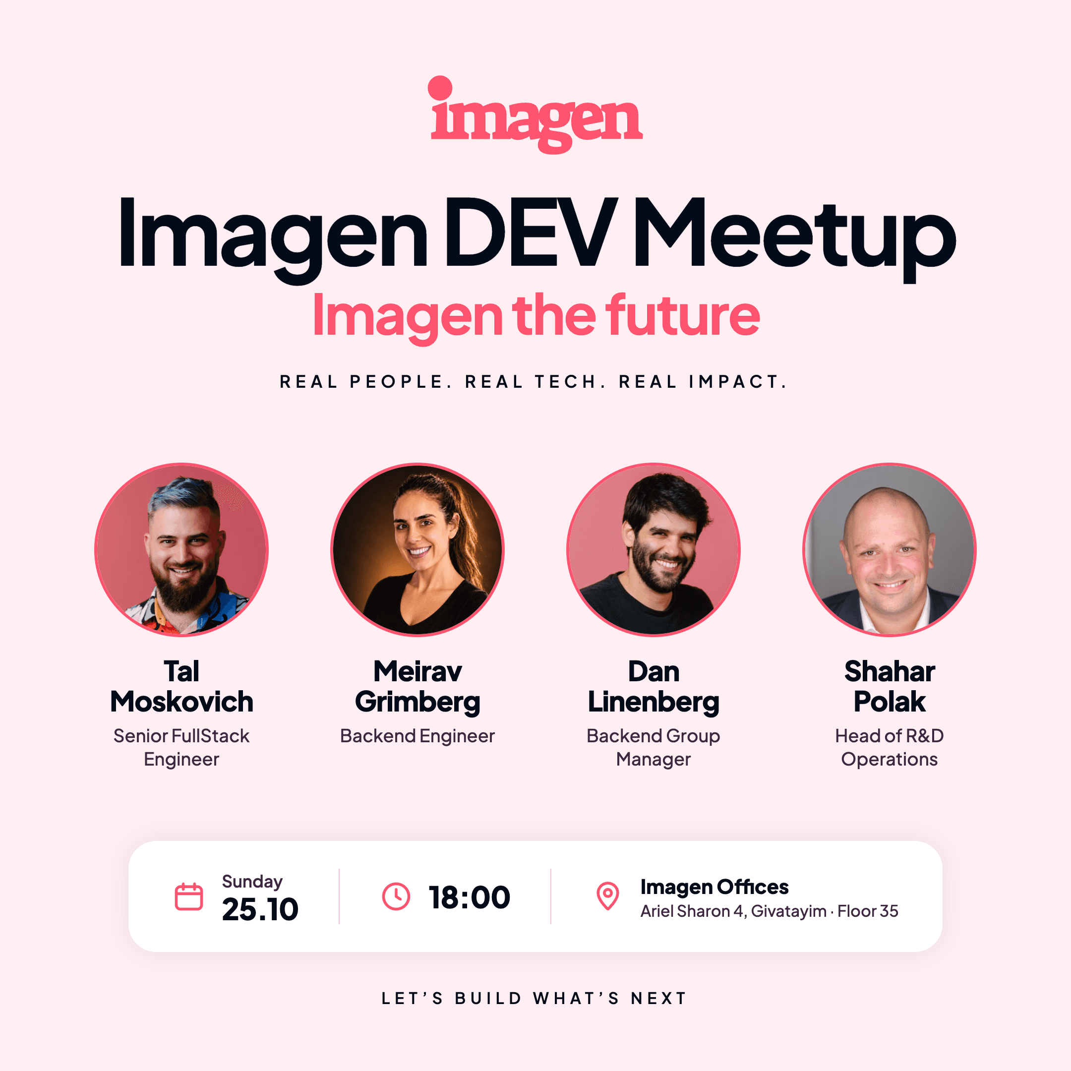 Imagen Dev Meetup