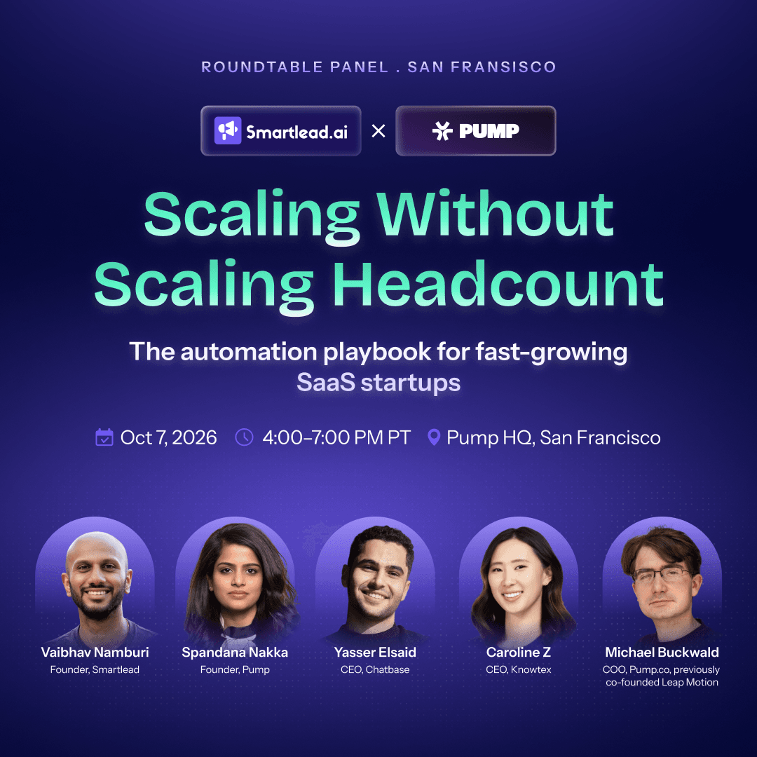 Smartlead x Pump: Scaling Without Scaling Headcount