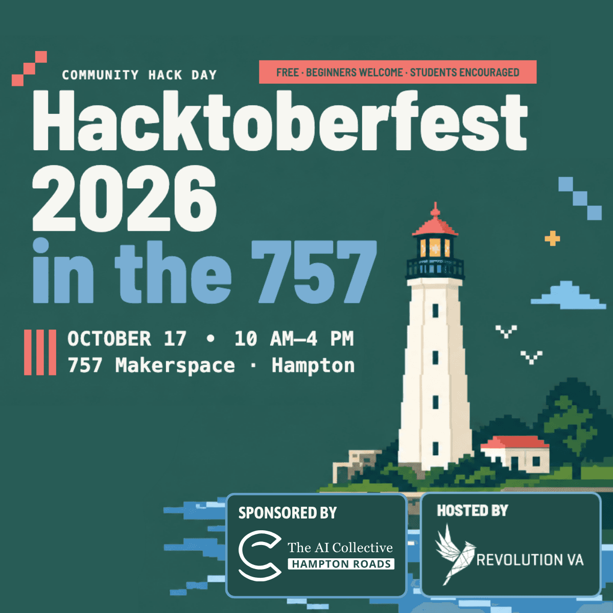 Hacktoberfest 2026 - Hack Day Hampton